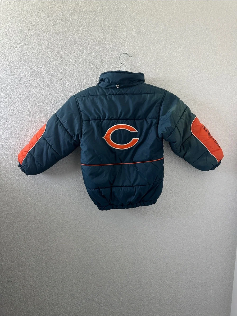 Vintage NFL Chicago Bears Kids Puffer Jacket